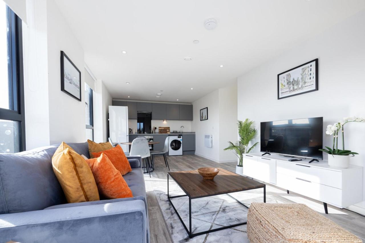 Guestready - A Modern Getaway In Vauxhall ลิเวอร์พูล ภายนอก รูปภาพ